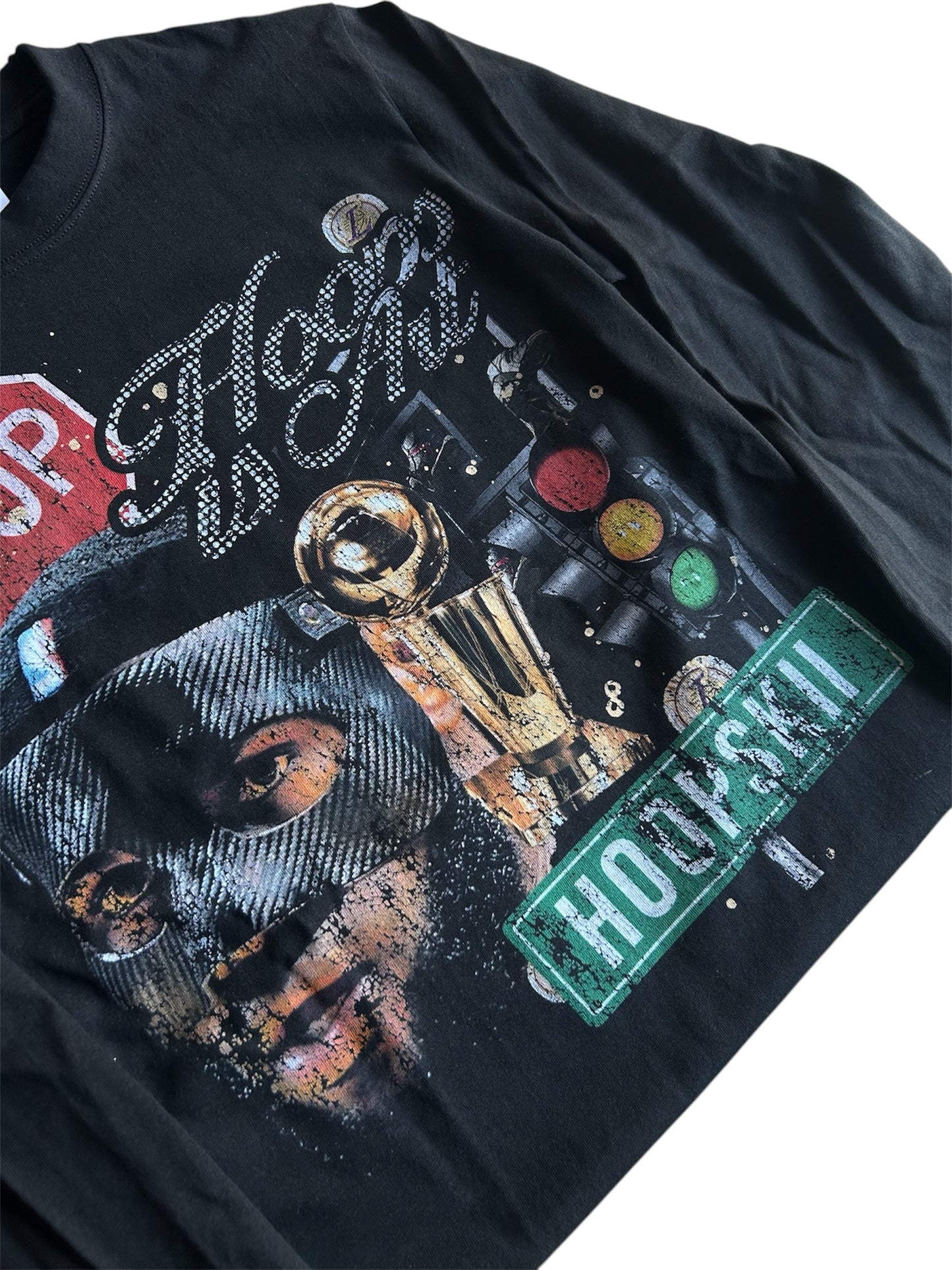 “HOOPS IS ART V2” LEBRON BLACK LONGSLEEVE
